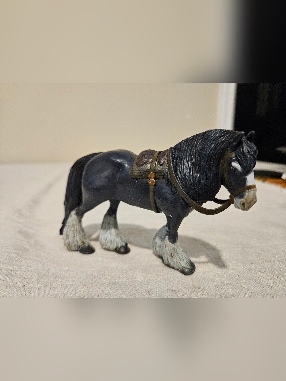 Disney Pixar Brave Angus Horse Clydesdale Princess Merida Horse PVC Figure